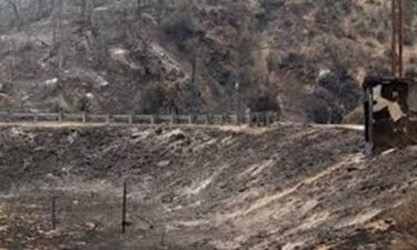 As the Gifford Fire burned through parts of Santa Barbara County