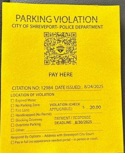 <i>KTBS via CNN Newsource</i><br/>Shreveport police are investigating reports of fake parking tickets being placed on vehicles in the city.