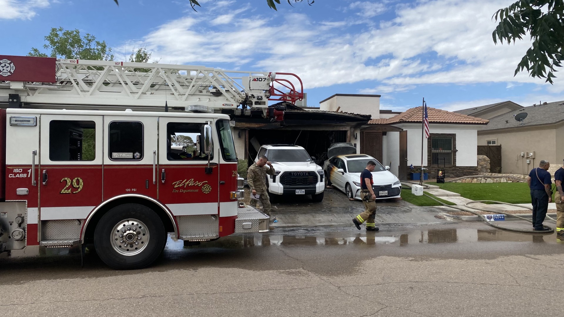House fire in Far East El Paso - KVIA