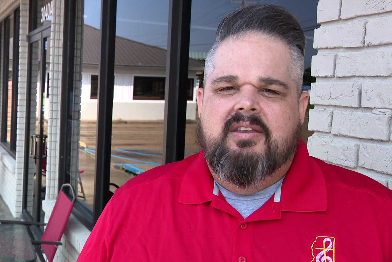 <i>WAPT via CNN Newsource</i><br/>Jason Walker said he was on his way to church when someone shot into his SUV.