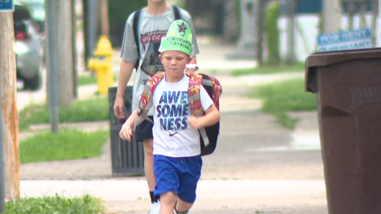 <i>Erich Cross/WCPO via CNN Newsource</i><br/>A Newport kindergartner's first day of school turned into a stressful experience after he was directed to the wrong bus stop twice in one day