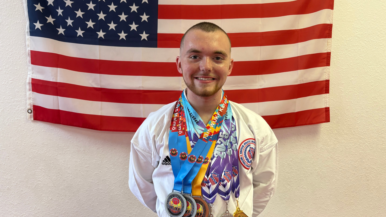 <i>WFTS via CNN Newsource</i><br/>From karate kid to karate champion