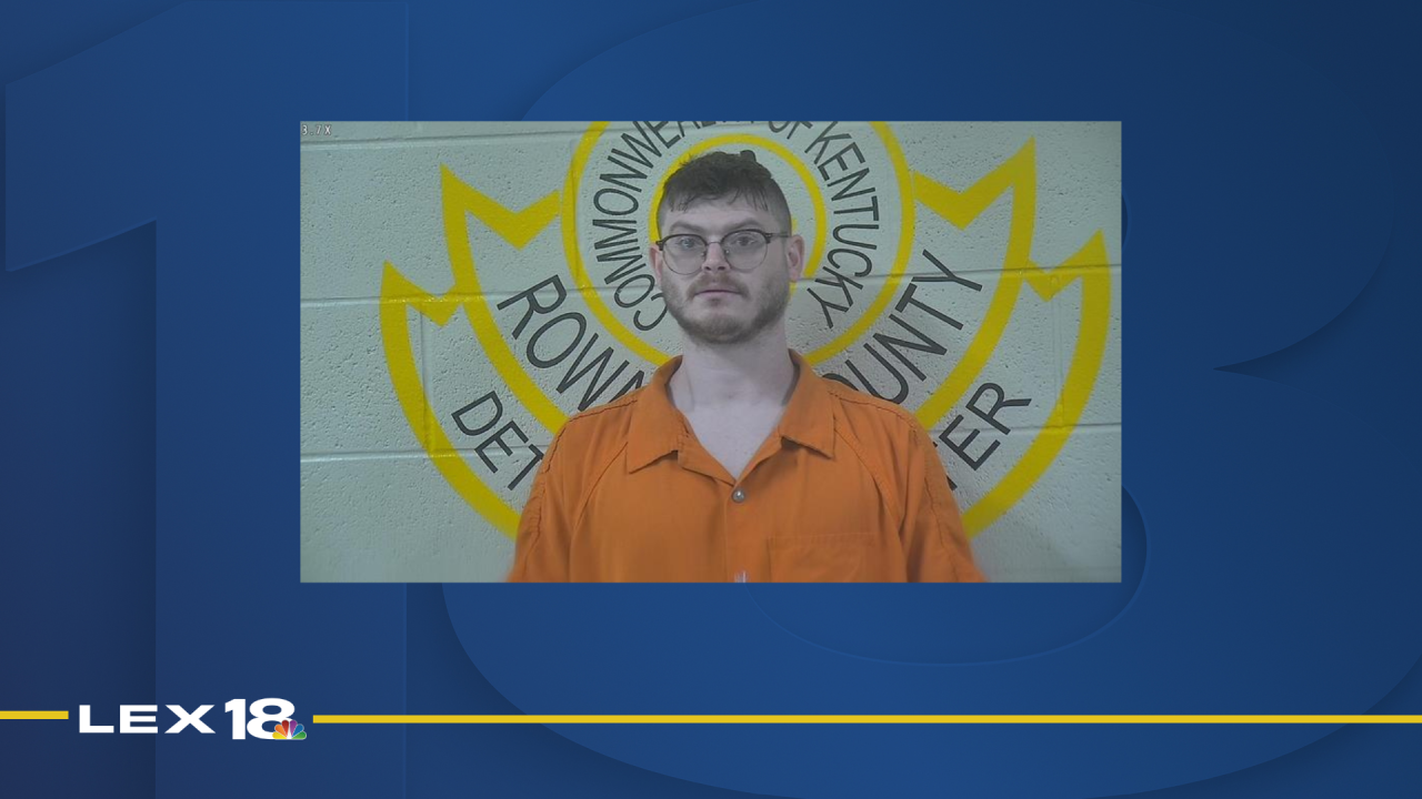 <i>Rowan County Detention Center/WLEX via CNN Newsource</i><br/>Shain Peterman has been charged in Fayette County with first-degree sodomy.