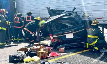 The Florida Highway Patrol is describing the wreck as a homicide investigation after three people were killed.