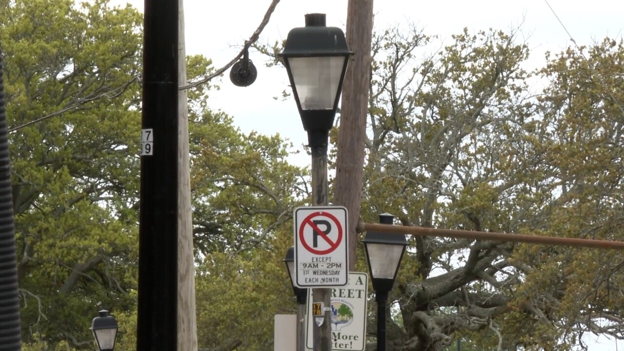 <i>Jay Greene / WTKR News 3 via CNN Newsource</i><br/>Residents have raised concerns over the color temperature of lights that line the Norfolk streets