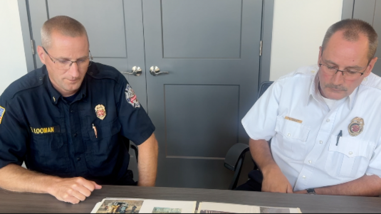 <i>WXMI via CNN Newsource</i><br/>Brent and Bryan Looman are chiefs at their respective fire departments in Kentwood and Byron Center.