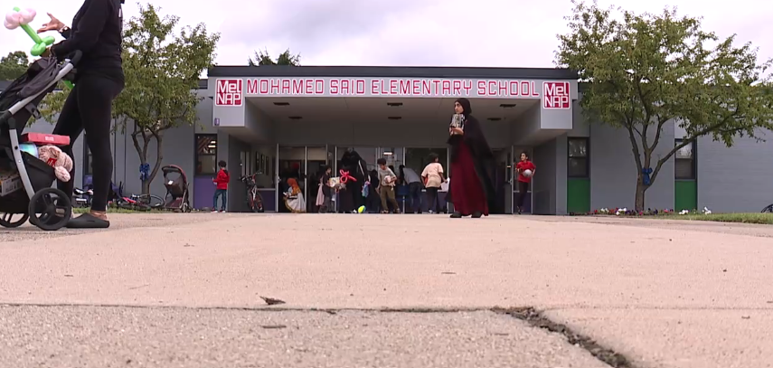 <i>WXYZ via CNN Newsource</i><br/>The Melvindale community continues to pay tribute to a fallen hero with the official opening of Mohamed Said Elementary School. Said
