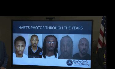Douglas County District Attorney Dalia Racine released five photos of Bobby Lee Hart Jr. from different years