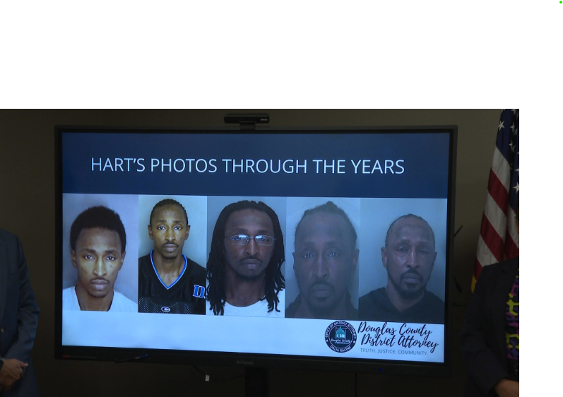 <i>WXIA/Douglas County District Attorney Dalia Racine via CNN Newsource</i><br/>Douglas County District Attorney Dalia Racine released five photos of Bobby Lee Hart Jr. from different years