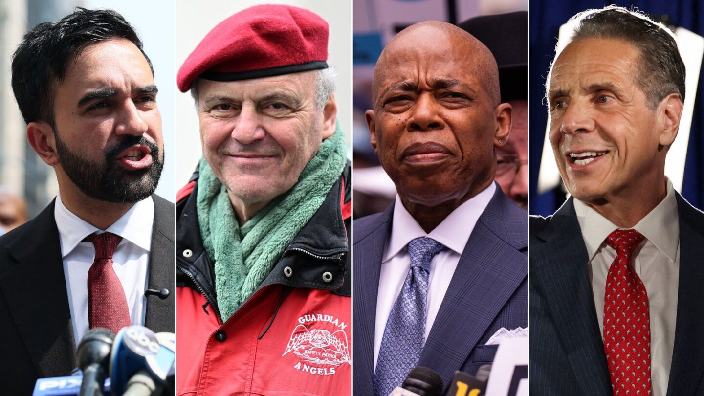 <i>Getty Images via CNN Newsource</i><br/>From left: New York mayoral candidates Zohran Mamdani