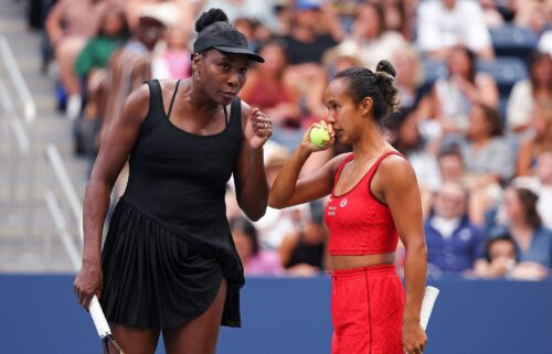 Williams and Fernandez lost to Kateřina Siniaková and Taylor Townsend at the US Open.