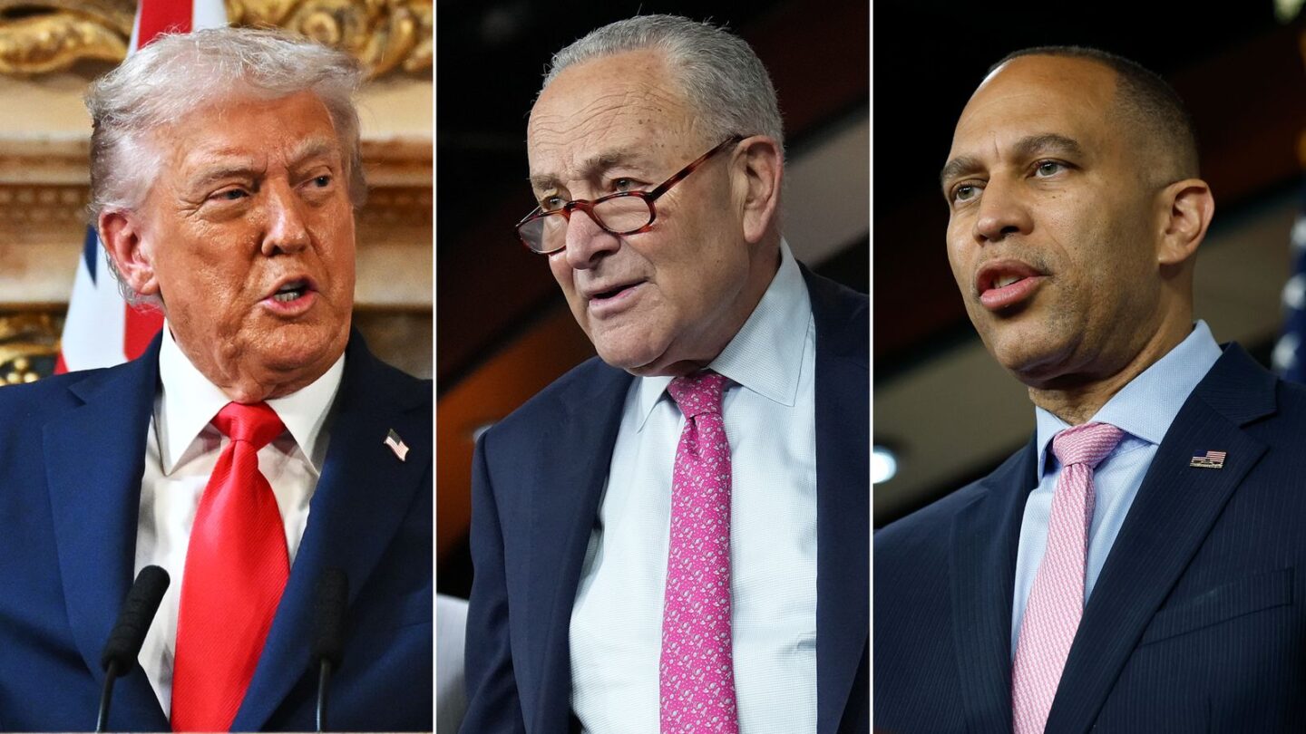 <i>Getty Images via CNN Newsource</i><br/>From left: President Donald Trump