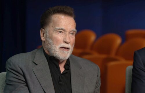 Arnold Schwarzenegger talks to CNN on Wednesday