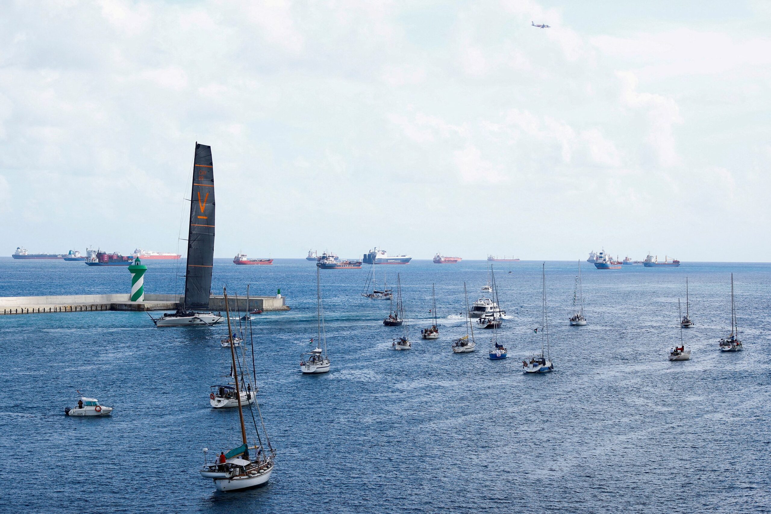 Greta Thunberg is among the activists sailing with the flotilla to Gaza.