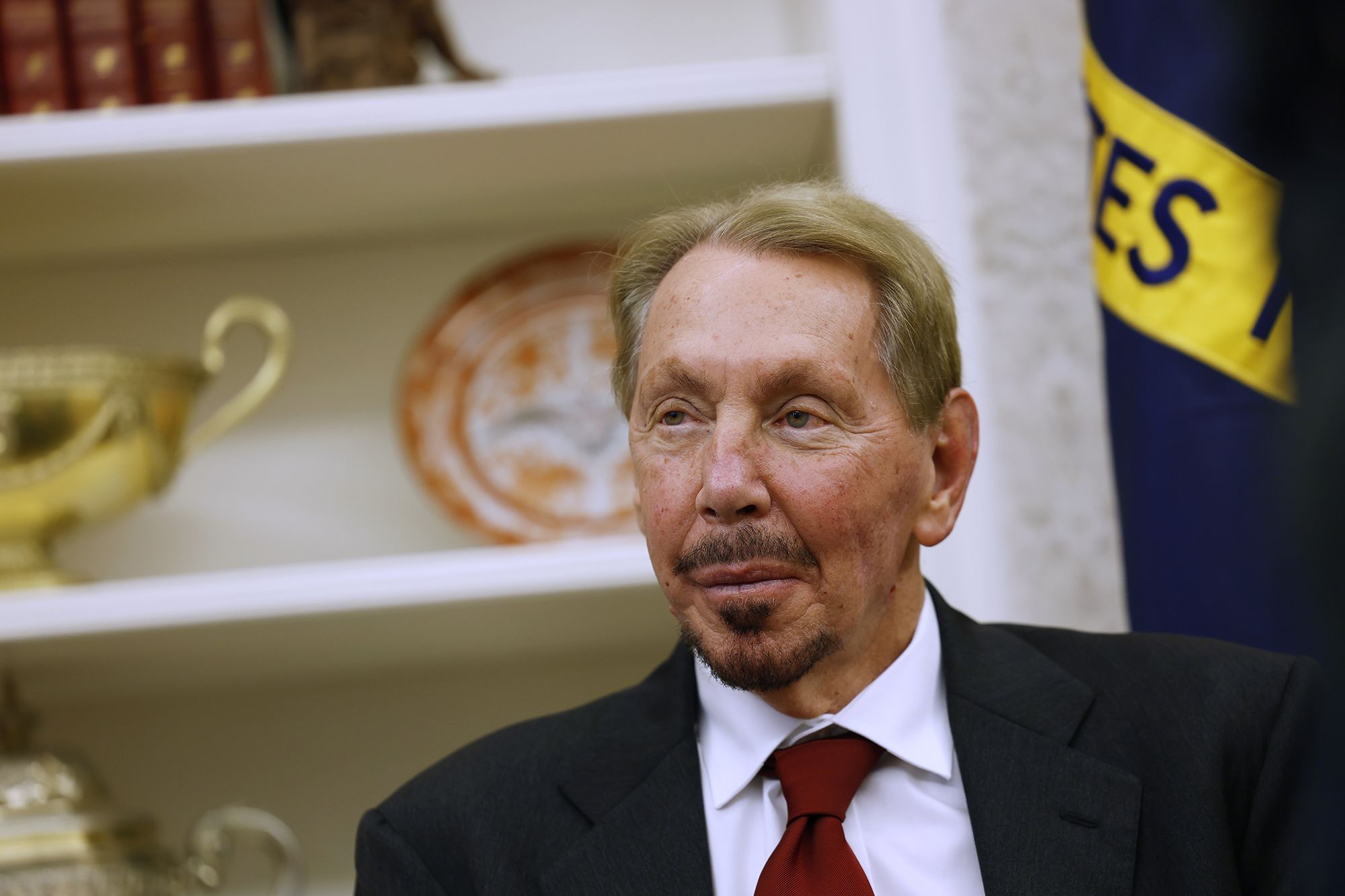 <i>Eric Risberg/AP via CNN Newsource</i><br/>Larry Ellison
