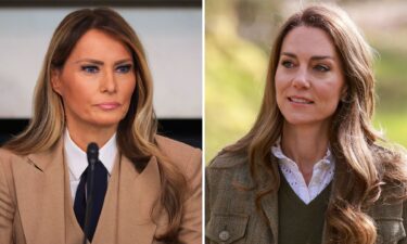 First Lady Melania Trump and Catherine