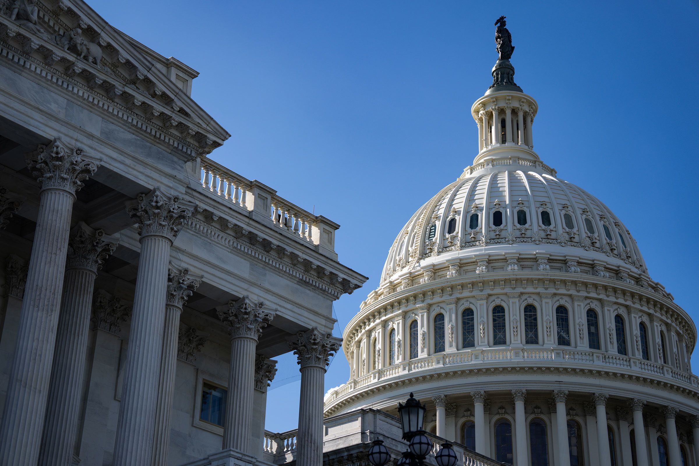 <i>Kayla Bartkowski/Bloomberg/Getty Images/File via CNN Newsource</i><br/>The US Capitol in Washington