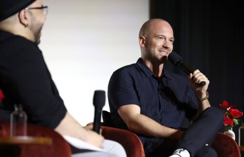 Clayton Davis and Sean Evans attend the YouTube FYC event at Pacific Design Center on May 18 in West Hollywood