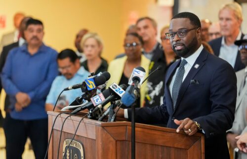 Memphis Mayor Paul Young discusses President Donald Trump’s announcement that he will be sending National Guard troops to the city during a press conference on September 12.