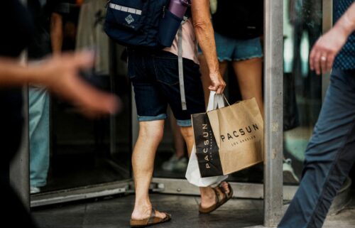 Consumer spending remained in positive territory during the summer despite fears about the US economy.