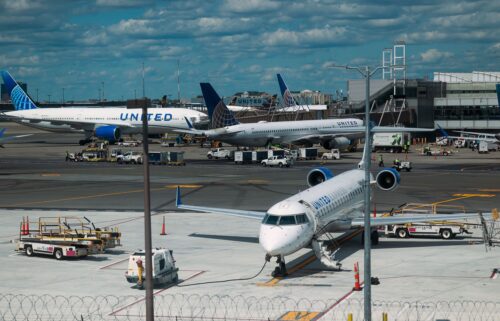 Planes sit on the tarmac at Newark Liberty International Airport on June 2 in Newark