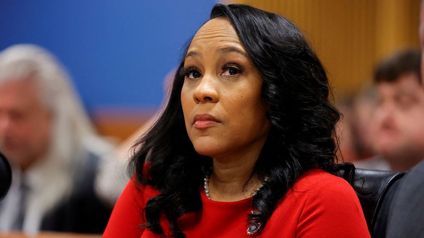 <i>Alex Slitz/Pool/Reuters via CNN Newsource</i><br/>Fulton County District Attorney Fani Willis attends a hearing on the Georgia election interference case