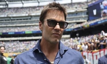 Brady was watching from the Raiders coaches booth as Las Vegas lost 20-9 to the Chargers.