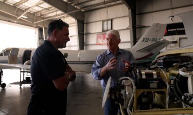 Manny Rizo speaks to John King at his company RizoJet Avionics