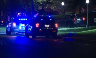 Police at the scene of a shooting at Sky Meadow Country Club in Nashua