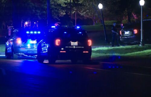 Police at the scene of a shooting at Sky Meadow Country Club in Nashua