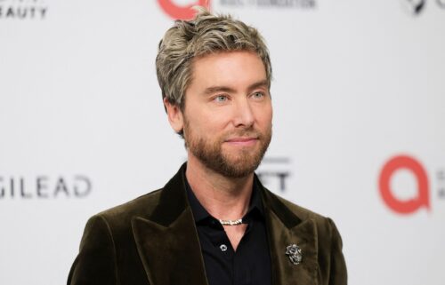 Lance Bass attends the Elton John AIDS Foundation Academy Awards Viewing Party in West Hollywood
