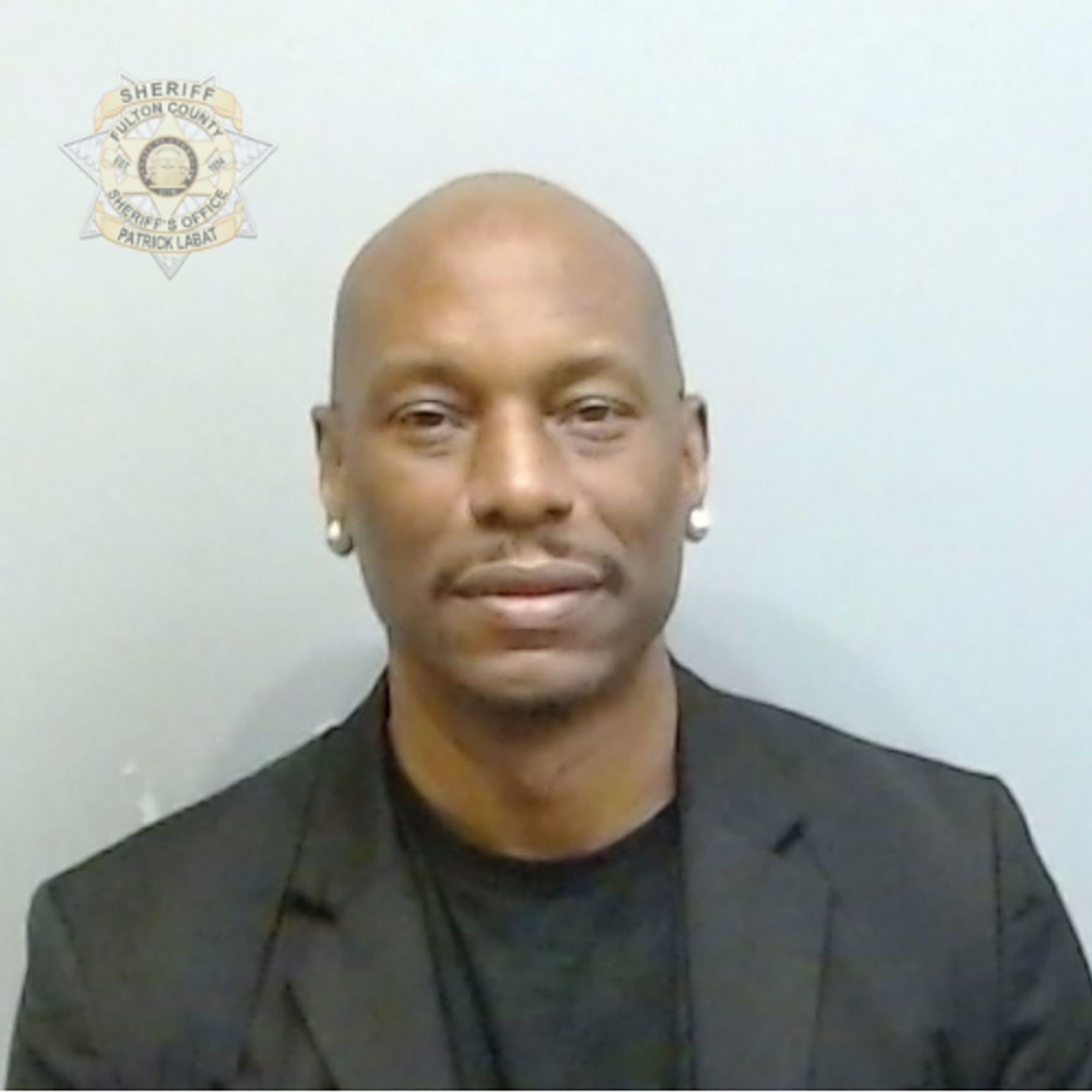 <i>Fulton County Sheriff's Office via CNN Newsource</i><br/>Tyrese Gibson turned himself into police in Atlanta on October 3