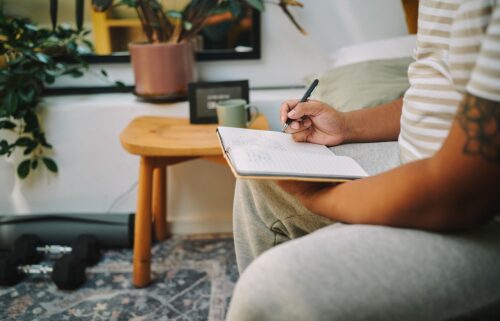 Experts recommend checking in with yourself — for example