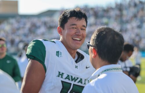 Matsuzawa hopes to make the NFL.