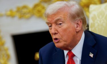 President Donald Trump participates in a bilateral meeting with Finland's President Alexander Stubb