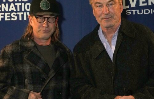 Stephen Baldwin and Alec Baldwin attend the Chairman's Brunch during the 33rd Hamptons International Film Festival on October 12 in East Hampton