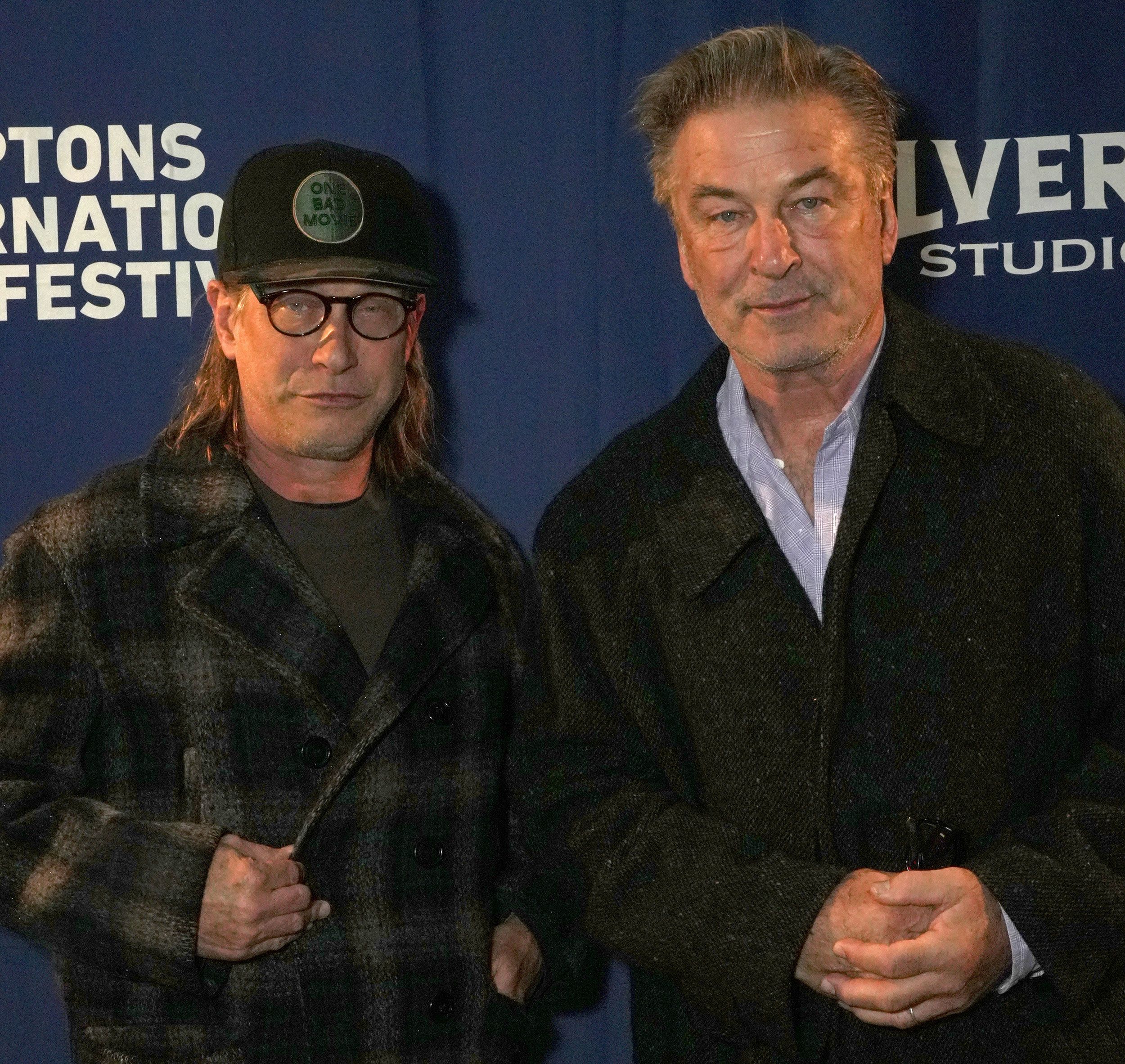 <i>Sonia Moskowitz/Getty Images via CNN Newsource</i><br/>Stephen Baldwin and Alec Baldwin attend the Chairman's Brunch during the 33rd Hamptons International Film Festival on October 12 in East Hampton