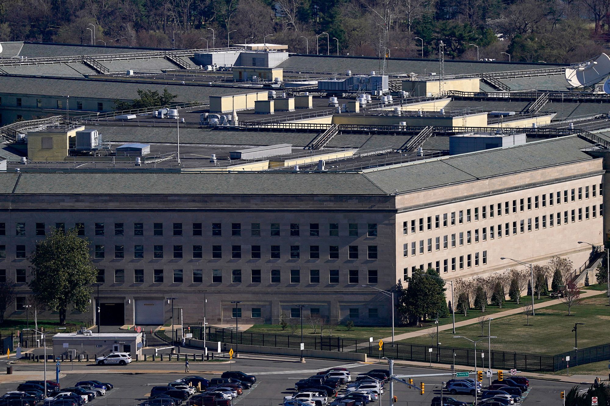<i>Kent Nishimura/Reuters via CNN Newsource</i><br/>A general view of the Pentagon in Washington