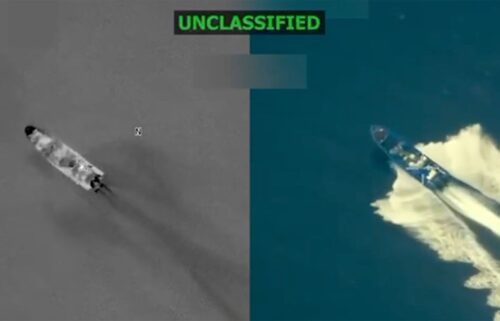 US President Donald Trump announced via Truth Social  that his administration struck another alleged drug boat