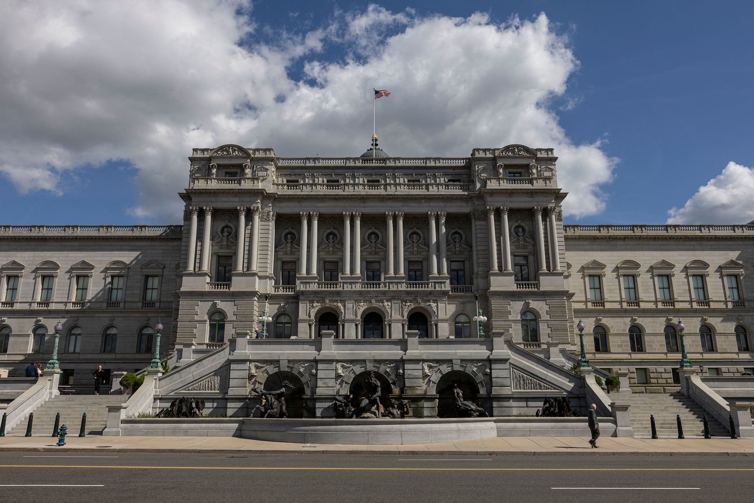 <i>Mehmet Eser/Middle East Images/AFP/Getty Images/File via CNN Newsource</i><br/>The Library of Congress in Washington