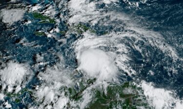 One forecast model shows Melissa dumping a dangerous amount of rain over portions of the Caribbean through the weekend.