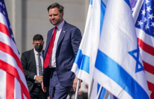 Vice President JD Vance arrives in Lod