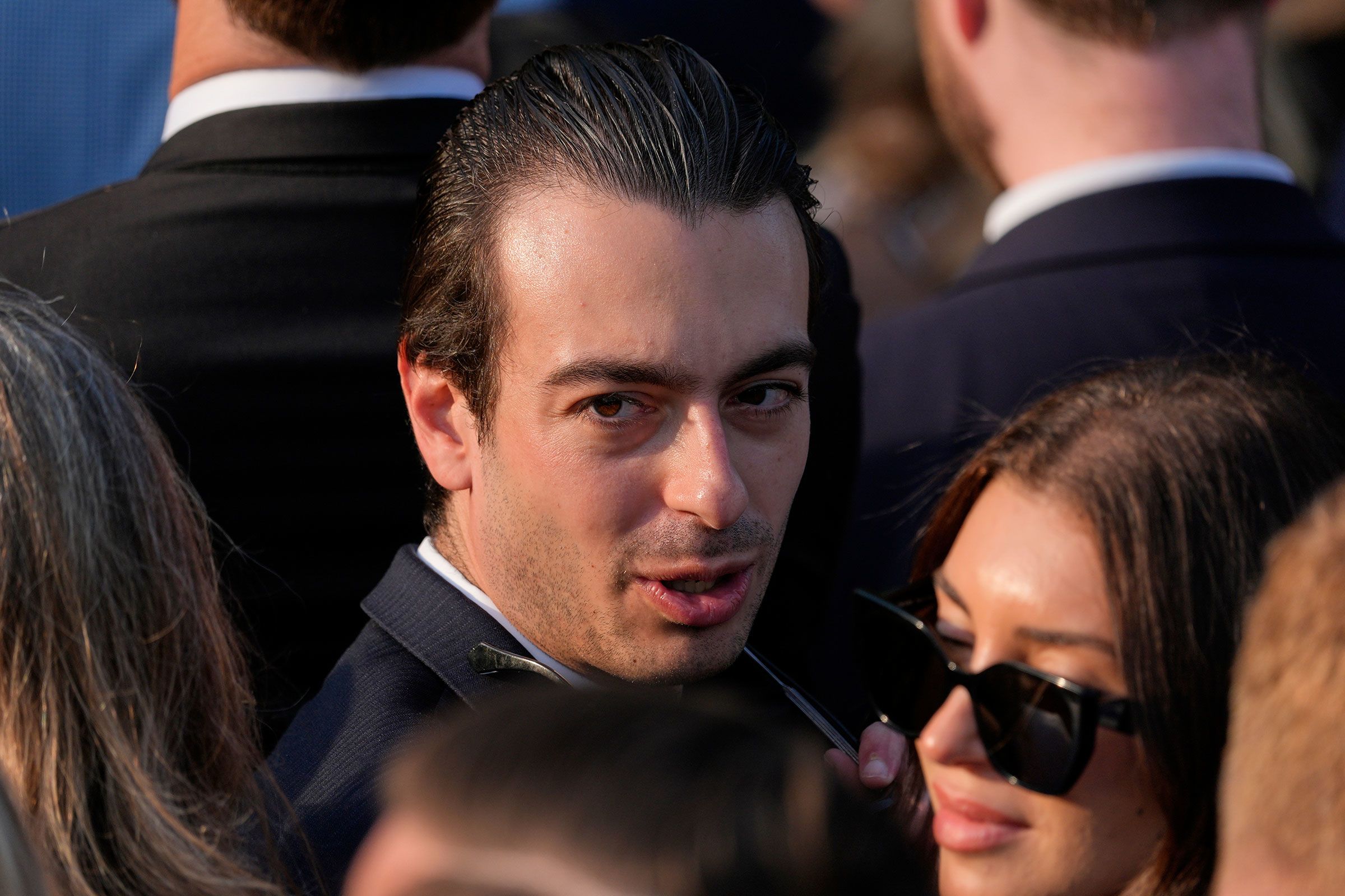 Paul Ingrassia arrives on the South Lawn of the White House on June 4.