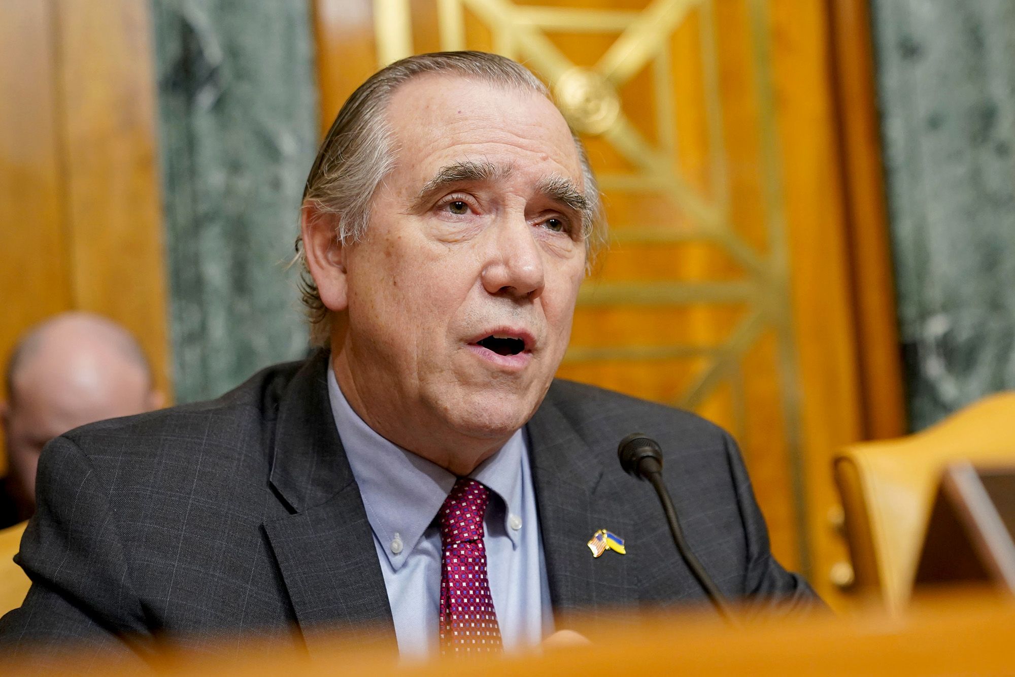<i>Allison Robbert/Bloomberg/Getty Images via CNN Newsource</i><br/>Senator Jeff Merkley