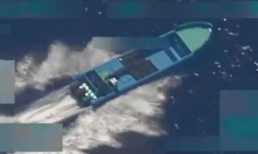 In this screengrab of a video shared by Defense Secretary Pete Hegseth on October 22