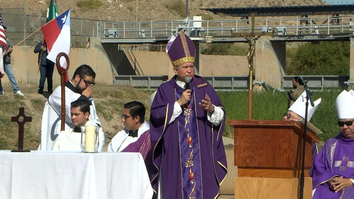 Photo from the 27th annual Border Mass in 2024.
