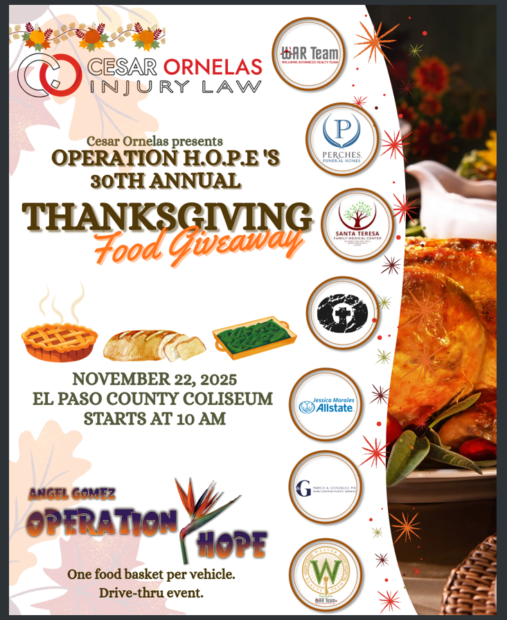 Operation H.O.P.E. Thanksgiving 2025