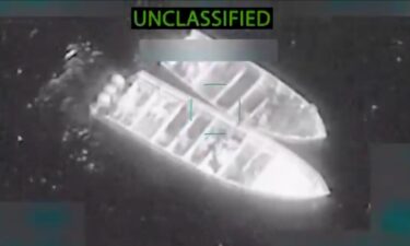 This screengrab taken from a video posted by Defense Secretary Pete Hegseth