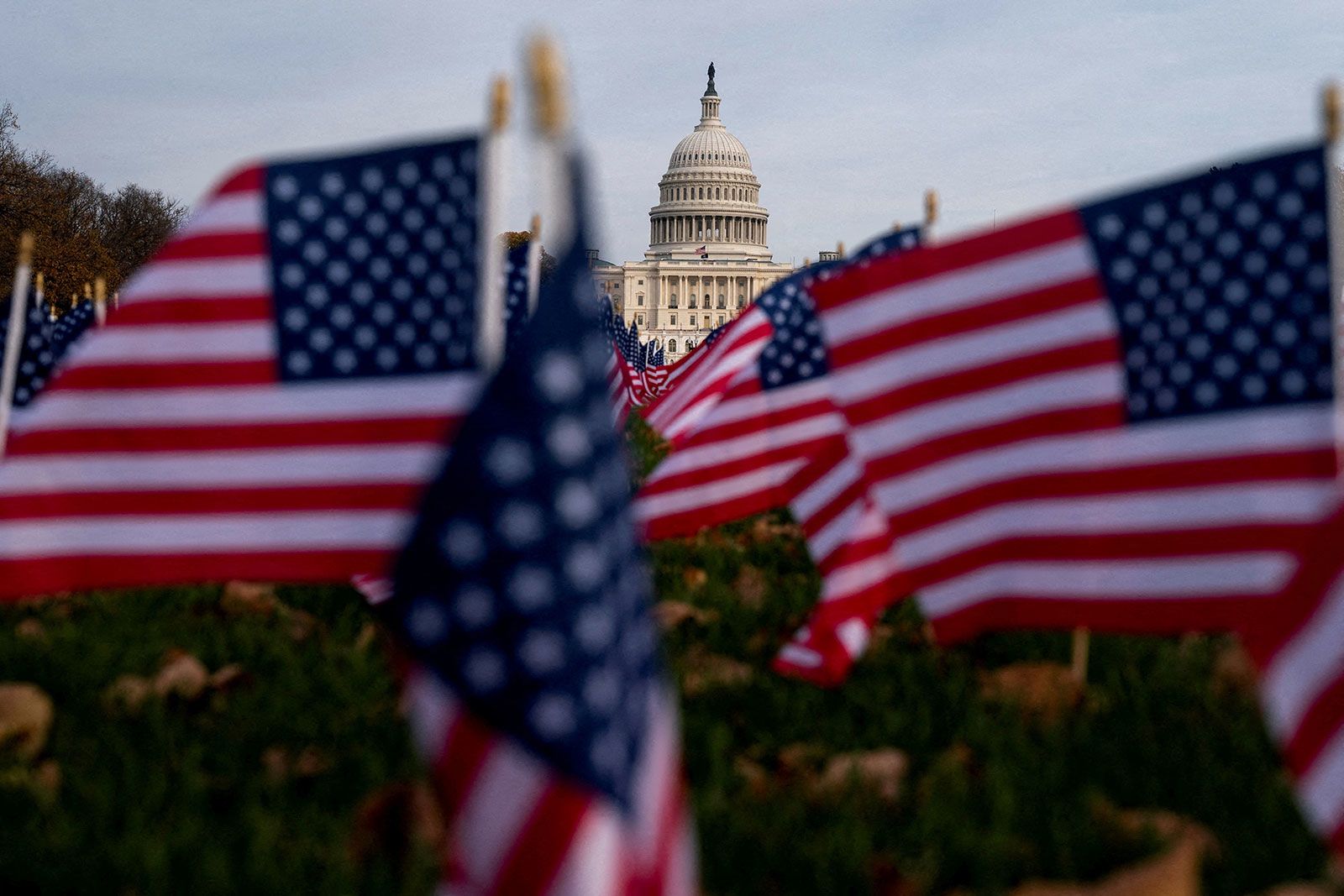 <i>Anna Moneymaker/Getty Images/File via CNN Newsource</i><br/>The Frances Perkins Department of Labor building on August 4