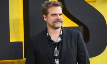 David Harbour attends the "Thunderbolts*" UK Special Screening at Cineworld Leicester Square on April 22